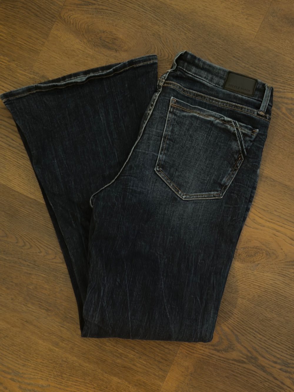 Buckle Black Fit 53 Dark Blue Flare Jeans 31x32